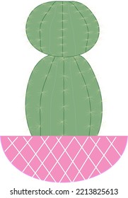 cactus summer pants drawing vector 