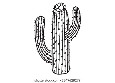 Cactus SVG, Cactus clipart, cut file, vector, silhouette, design, Cactus art,
