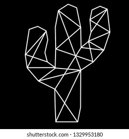 cactus symbol vector illustration