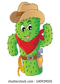 Cactus theme image 3 - eps10 vector illustration.