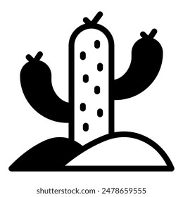 Cactus Thorn Icon for web, app, infographic etc