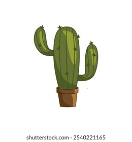 cactus tree icon and vector