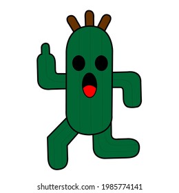 Cactus V2 Streetwear and Edgy Logos, in Brown, New Style, Commercial Use