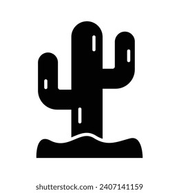 Cactus vector design, beautifully designed icon of dessert