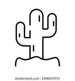 Cactus vector design, beautifully designed icon of dessert