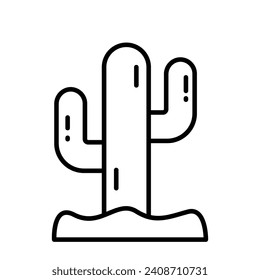 Cactus vector design, beautifully designed icon of dessert