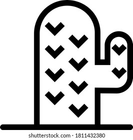 Cactus Vector Garden Icon