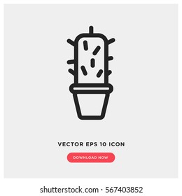 Cactus vector icon