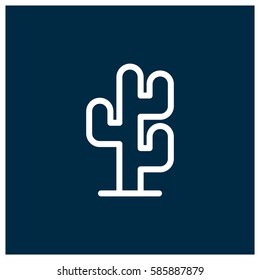 Cactus vector icon