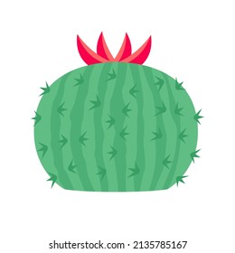 Icono vector Cactus. Signo de ilustración de cactus. símbolo o logotipo del desierto.