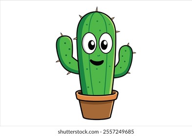 cactus vector,  icon vector illustration,  cactus silhouette of a cactus isolated on a white background, eps, png,   vector,