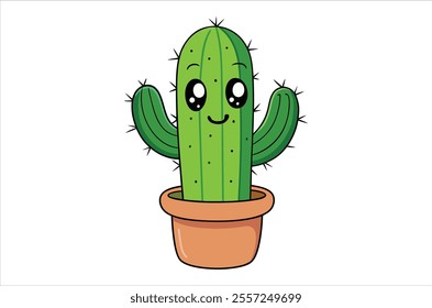 cactus vector,  icon vector illustration,  cactus silhouette of a cactus isolated on a white background, eps, png,   vector,