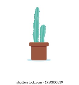 Cactus vector icon isolated on white background eps. 10