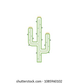 Cactus. Vector, Illustration