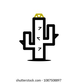Cactus. Vector, Illustration
