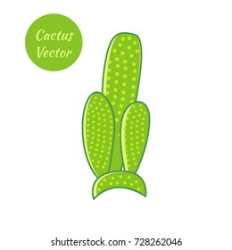 Cactus vector illustration.