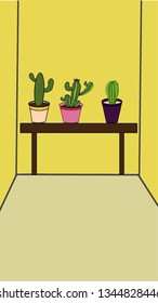 
Cactus Vector Painting