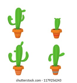 cactus vector, set