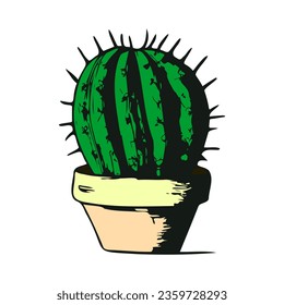 Cactus. Vector stock illustration eps10.