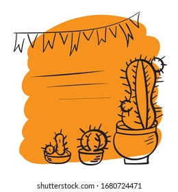 Cactus wishes, happy birthday cards, many succulents