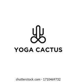 beauty salon logo images stock photos vectors shutterstock https www shutterstock com image vector cactus yoga logo vector designs 1710469732