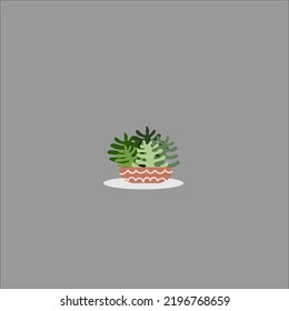 Catástrofes de cactus, plantas tropicales espinosas con vectores de flores