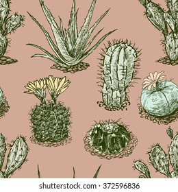 cactuses pattern