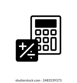 Rechnersymbol, isoliertes Symboldesign Arbeitsbereich
