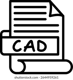 CAD computer aided design file format