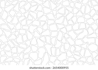 CAD Drawings. Stone wall pattern for landscape, outdoor and park, etc. 