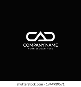 CAD Letter Logo Design-CAD Letter Logo