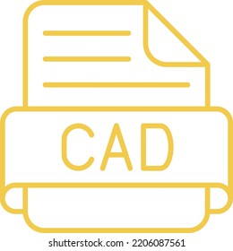 Cad vector icon. Can be used for printing, mobile and web applications.