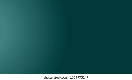 Cadet blue solid gradient abstract background for backdrop or presentation