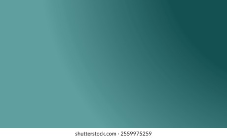 Cadet blue solid gradient abstract background for backdrop or presentation