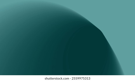 Cadet blue solid gradient abstract background for backdrop or presentation