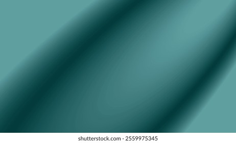 Cadet blue solid gradient abstract background for backdrop or presentation