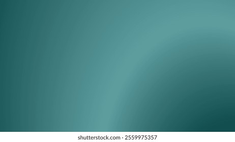 Cadet blue solid gradient abstract background for backdrop or presentation