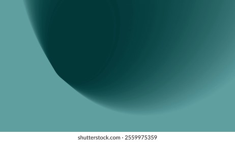 Cadet blue solid gradient abstract background for backdrop or presentation