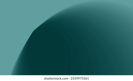 Cadet blue solid gradient abstract background for backdrop or presentation