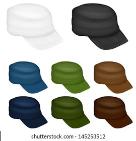 Cadet Cap Template