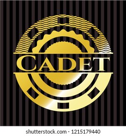 Cadet gold emblem