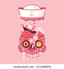 The cadet whose mind only wants to sail
