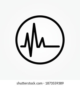 cadiogram sign icon vector illustration  