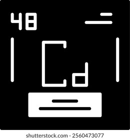 Cadmium Solid Style Icon Design