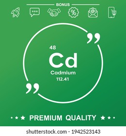 Cadmium symbol with quote symbol.eps
