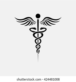 homeopathy logo images stock photos vectors shutterstock https www shutterstock com image vector caduceus hermes healthcare flat icon 424481008