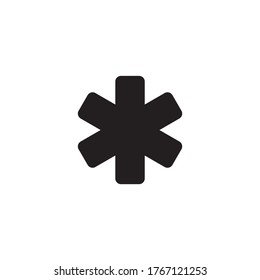 Caduceus icon , Medical icon vector