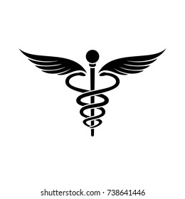 Caduceus Logo Design