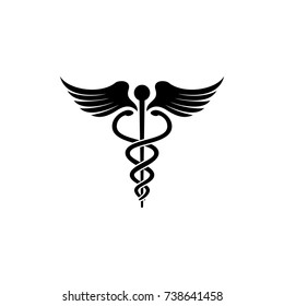 Caduceus Logo Design