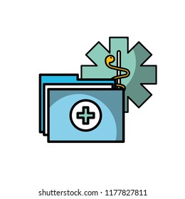 caduceus medical folder report documents